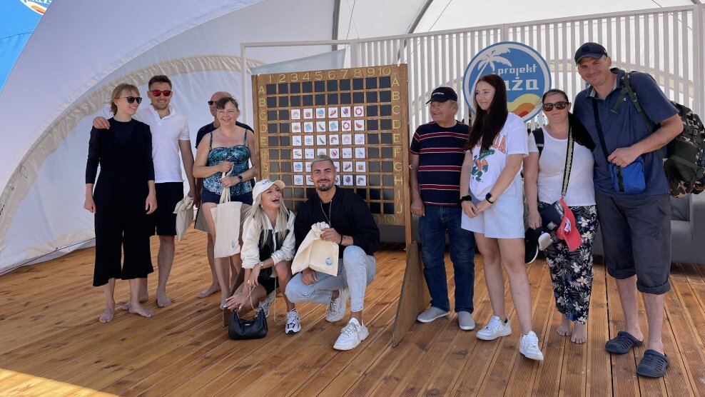 Projekt Plaża 2022: Międzyzdroje - foto relacja
